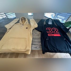 Mens water resistant, snowboard hoodies